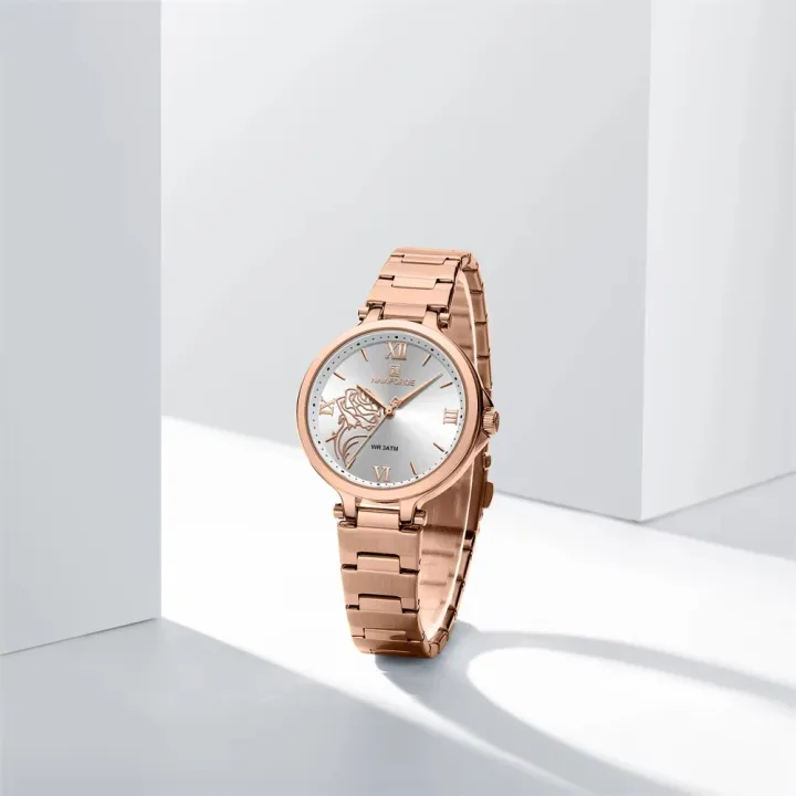 NAVIFORCE%205060%20New%20Women%20Watch%20Quartz%20Waterproof%20Top%20Luxury%20Brand%20Lady%20Wristwatch%20Steel%20Bracelet%20Original%20Female%20Girl%20Clock%20-%20Image%203