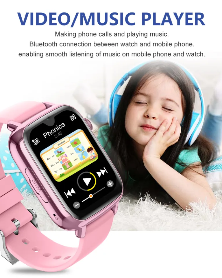 Wonlex KT34 Children's Smart Watch 4G WiFi Video Call Kid GPS
