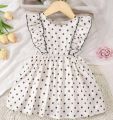 baby girl chaina lilen soft and fashionable dress 0-7. 