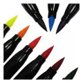 Mont Marte Colouring Brush Markers 12pc.