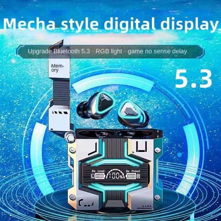 M45%20TWS%20Wireless%20Earbuds%20Mecha%20Display%20Gaming%20Bluetooth%20Headset%20-%20Image%204