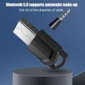 DISOUR Wireless Headphone Adapter Receiver for PC PS5 PS4 Game Console PC Headset Bluetooth-compatible 5.0 Audio Transmitter. 