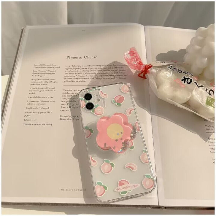 Phone%20Case%20For%20Redmi%2010X%20Note%2012%204G%208%209%209S%209T%2010%2010S%2011%2011S%2012S%2012%20Pro%20Plus%20Max%20Casing%20Cute%20INS%20Pink%20Love%20Flowers%20Flower%20Holder%20Back%20Cover%203D%20Clear%20Fashion%20Transparent%20Soft%20TPU%20-%20Image%204
