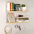 Wall Shelf Punch-Free Bedside College Student Dormitory Fantastic Wall-Mounted Storage Bookshelf Flat Partition. 