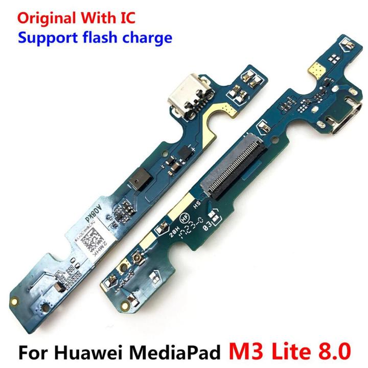 New Compatible For Huawei MediaPad M3 Lite 8 8.0 CPN-W09 CPN-AL00 CPN-L09 Charging Port Dock USB Connector Board Flex Cable