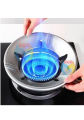 BIYALI Kitchen Gas Stove Fire & Windproof Energy Saving Stand – Steel Gas Saver Burner Stand Ring for Cooking – one pic. 