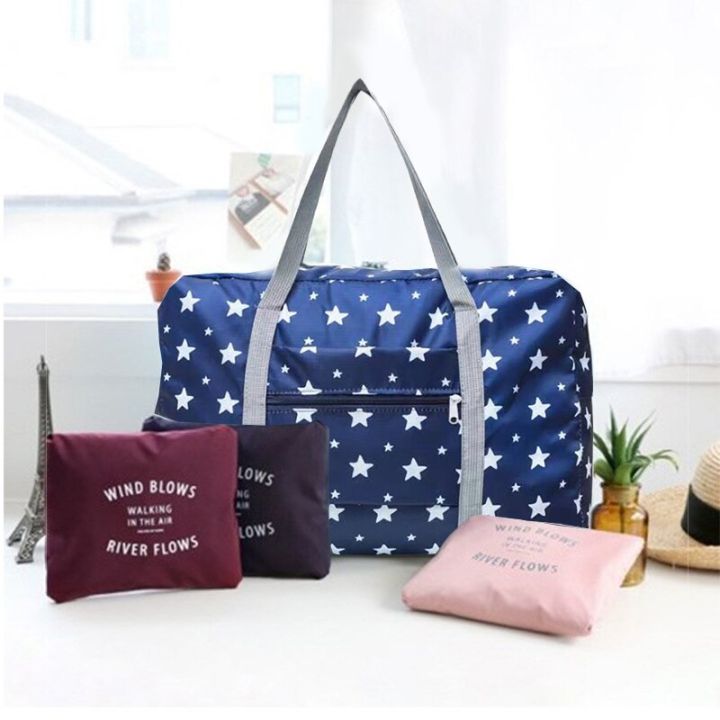 Portable%20Folding%20Travel%20Bag%20Storage%20Bag%20Handbag%20Large%20Duffle%20Clothing%20Storage%20Pouch%20Printing%20Large-sized%20Carry-on%20Organizer%20Bag%20-%20Image%204