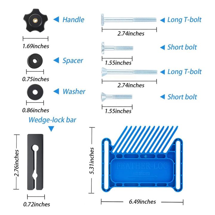 OUMERY%20Upgraded%20Featherboard%20Safety%20Device%20Stackable%20Feather%20Board%20Fits%20Most%20Standard%20,%20T-Slots,%20T-Rails%20on%20Table%20Saws,Blue%20-%20Image%202