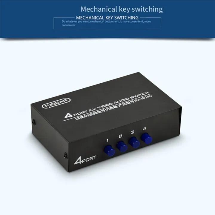 AV%20Switcher%204%20Into%201%20Out%20Av%20RCA%20Head%20Interface%20Audio%20and%20Video%20Switcher%20Multi-Function%204-Way%20AV%20Switcher%20Easy%20to%20Use%20-%20Image%208