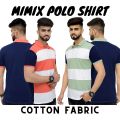 Best Quality Stylish Multicolor Color Cotton Polo T Shirt For Men. 