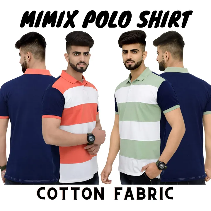 Best%20Quality%20Stylish%20Multicolor%20Color%20Cotton%20Polo%20T%20Shirt%20For%20Men%20-%20Image%203