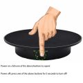 3 Speeds 20cm Intelligent Electric Rotating Display Stand Turntable F. 