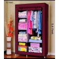 Portable cloth storage wardrobe Fabric almari.