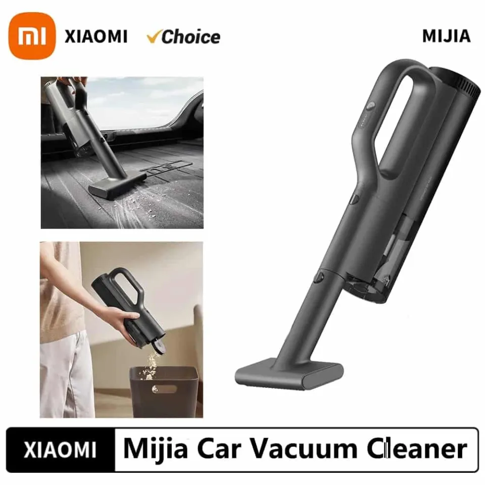 XIAOMI MIJIA Car Vacuum Cleaner 21kPa Suction 2400mAh Battery
