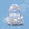School Backpack for College Students Sanrio Cinnamoroll Large Capacity Lightweight Double-Shoulder Light and large capacity. 