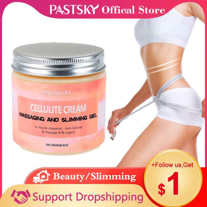 [US Stock] 200g/250g Fat Burner Cream Slimming Gel Anti-cellulite Full Body Losing Weight Massager Health Beauty Skin Firming