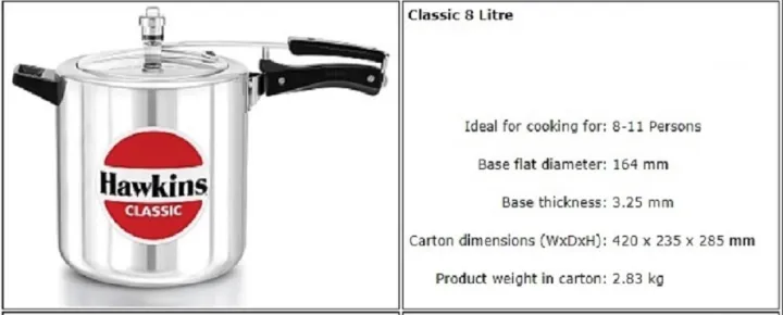 Hawkins%20Classic%20Pressure%20Cooker%208L%20-%20Image%202