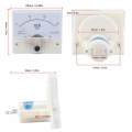 85C1 DC 0-30MA Pointer Ammeter Head Ampere Meter Current Measuring Instrument. 