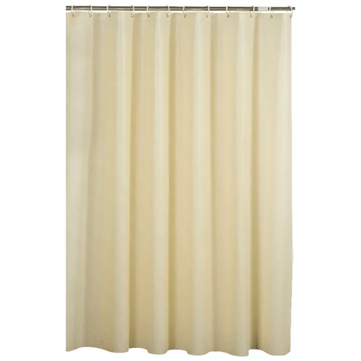 transparent%20shower%20curtain%20bathroom%20curtain%20peva%20plain%20waterproof%20thickened%20hotel%20solid%20color%20bathroom%20curtain%20gray%20curtain%20wholesale%20-%20Image%205