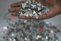BDH 10mm Triangle Shape Glass Mirror Pieces for Lippan Art & Craft Decoration. 