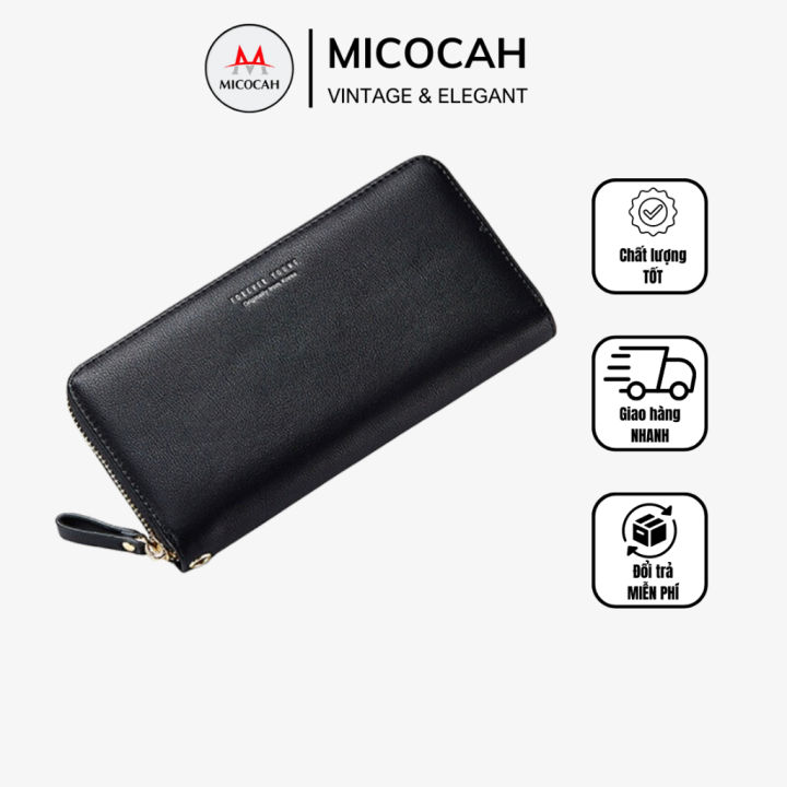 Forever YOUNG Korean style super beautiful long hand-held wallet with many handy compartment FY54 - Micocah Mall