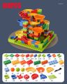 【Booming】 168-336PCS Marble Race Run Blocks Maze Ball Track Building Blocks Plastic Funnel Slide Assemble DIY Bricks Kids Christmas Gift.