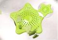 Multi-Purpose Soft PVC Plastic Star Filter For Kitchen Bathroom Sewer Sink Waste Strainer Filter Drain Catcher Cover-4pcs/Set. 