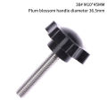 2PCS Thread Star Shaped Clamping Bolt Knob Bakelite Plastic Head Handle Screw GJCUTE. 