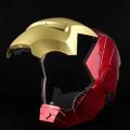 2024 Hot Marvel Avengers Iron Man Helmet Cosplay 1/1 Light Led Ironman Mask Pvc Action Figures Toys Children Adult Birthday Gift.