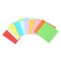 Square Origami Paper 1 Pack 520 pcs Folding Colorful Double Sided Crane Craft Sheets 7x7 cm. 