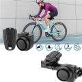 Wireless Remote Bike Alarm: 115Db Super Loud Bicycle Vibration Motion Sensor NOVO.