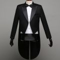Mens Tailcoat Formal Tuxedo Dress Suit Swallow Tail Coat Male Wedding Jacket Suits Blazers Party Wedding Dance Magic Performance.