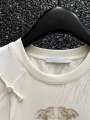 T New embroidered button up short sleeved T-shirt with Chinese style embroidery for spring/summer 2024, oversized and slightly plump design, high-end slim fit. 