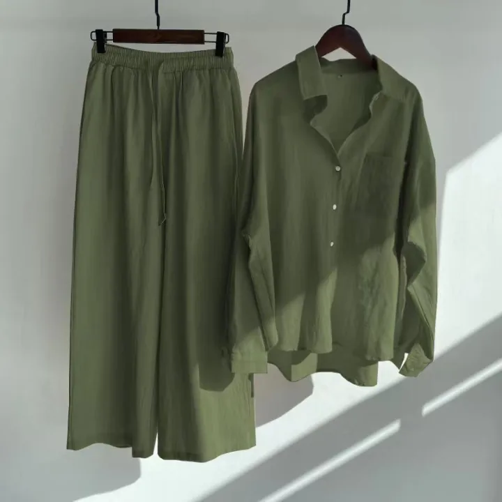 Premium%20Quality%20-%20Women%20Linen%20Cotton%20Two%20Piece%20Set%20Shirt%20and%20Pant%20Plus%20Size%20Shirt%20High%20Waist%20Pant%20-%20Couture%20-%20High-end%20-%20Durablity%20Assurance%20-%20Image%203