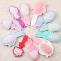 Anti-Static Hair Massage And Hairdressing Comb Plastic Ice And Snow Mermaid Cartoon Comb For Childrencartoon Mermaid Elsa Kids Anti Static Air Cushion Massage Comb Hair Styling Tool. 