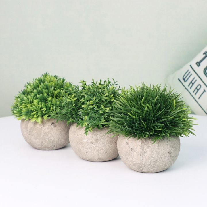 3%20Pack%20Mini%20Artificial%20Plants%20Fake%20Green%20Grass%20Pot%20-%20multicolor%20-%20Image%204
