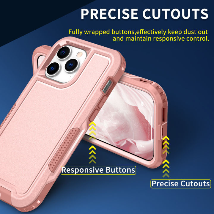 HoneyYami%20Shockproof%20Silicone%20Bumper%20Phone%20Case%20For%20iPhone%2015%2014%2013%2011%2012%20Pro%20Max%2013Pro%2014%20Plus%20Heavy%20Duty%20Protection%20Military%20Armor%20Cover%20-%20Image%205