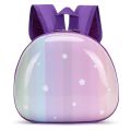 New PVC Half Round Gradient Rainbow Star Children Kindergarten Backpacks Cute Primary Sweet Girl Boy Small School Bags Fashion. 