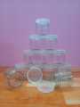 100 GM Empty Plastic Jar , Plastic Food Container food gread sample box 30 Piece. 
