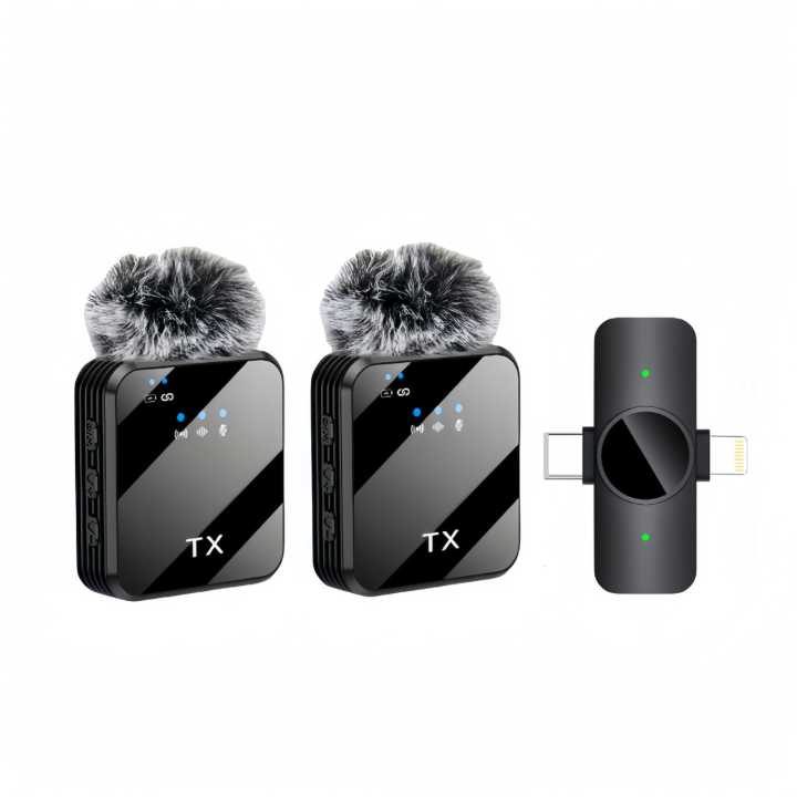 F15-2%20(2%20in%201)Collar%20Wireless%20Dual%20Microphone%20proprofessional%20Lepal%20Lavaliar%20microphon%20iPhone%20&%20Type%20C%20Supported%20100%25%20Noise%C2%A0Cancellation%20By%20Exotic%20Wholesale%20Gadget%20-%20Image%205