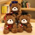Cute Bear Plush Toy Stuffed Soft Kawaii Teddy Bear Animal Dolls Graduation Gifts For Kids Children Student Girls. 