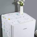 Dustproof Fridge Cover - Multifunctional Waterproof Refrigerator Cover/ Fridge Dustproof Cover With Storage Bags. 