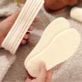 Soft Thermal insoles Insulated Shoe insole Thicken Winter warm insole Insert insole cashmere Heated plush insole for Outdoor. 