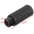 3Pcs Oil Cap Plug Air Compressor Parts for E100087 Black Thread M15 1.50mm Air Compressor Oil.