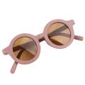 3xBoy Girl Kids Round Frame Sunglasses UV400 Glasses Outdoor Eyewear Purple. 