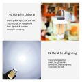 Mini LED Camping Lights Warm white Dual-light Flashlight Multifunctional Camping Atmosphere Lights Emergency Lighting Keychain. 