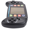 Handheld 3.5in LCD Brick Game Player with Built-in 23+26 Games(Black). 