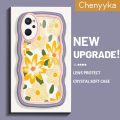 Chenyyka For Realme 9i Case Fashion Literary Flower Pattern Colorful Lovely Wave Border Soft Clear Shockproof Phone Cases Creative Camera Transparent Casing Simple Gentle Protective Cover. 