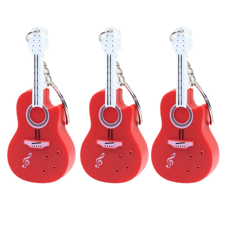 Red Violin Key Pendant, Keychain Pendant Accessories Led Light Keychain Violin Keychain Can
