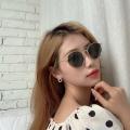 Vintage Inspired metal Round Circle Sunglass.